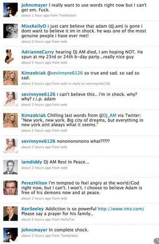 Illustration for article titled Celebrities And Kim Zolciak Mourn DJ AM On Twitter
